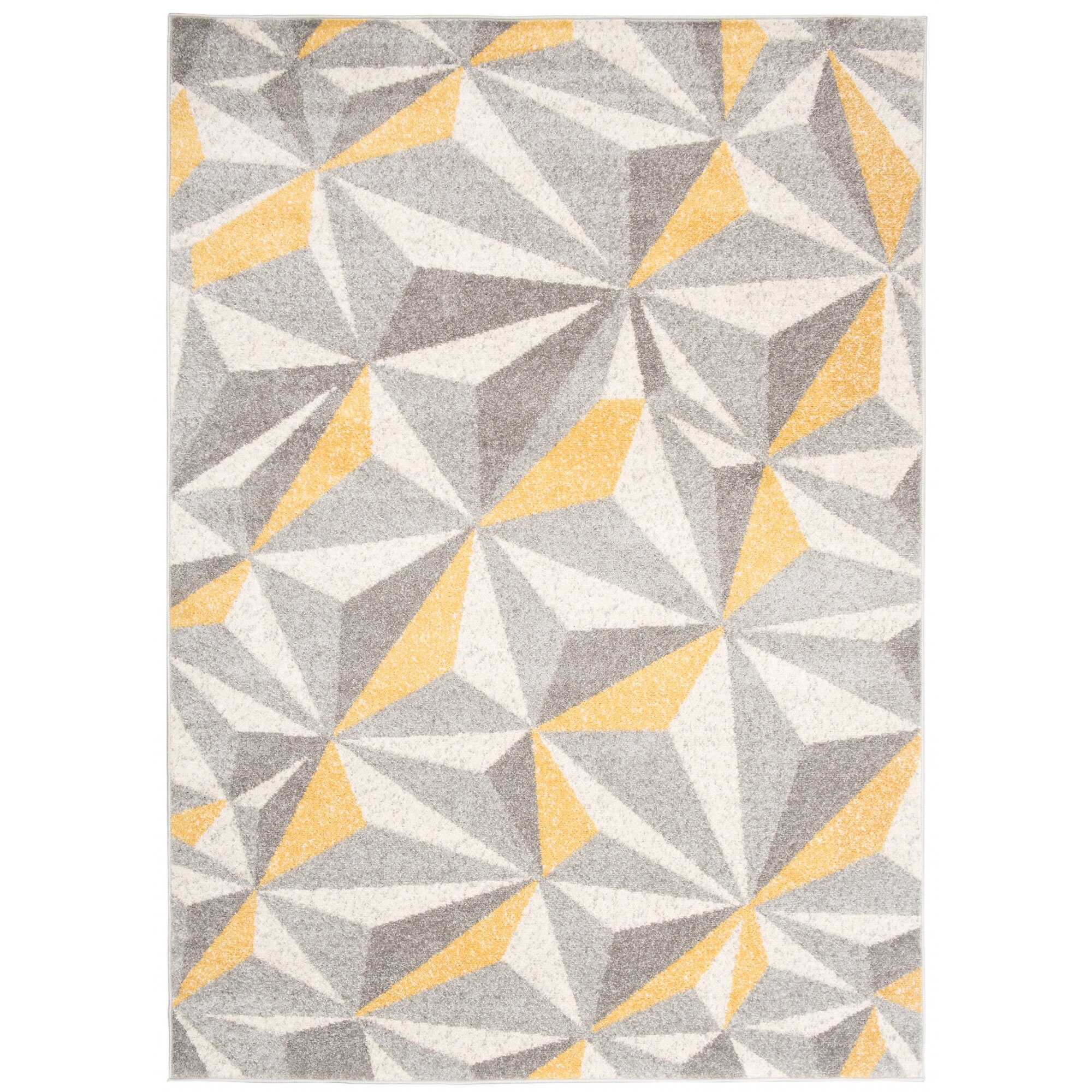 Covor Cosmo Modern Designer Abstract Multicolour Chemex F145A galben 80x150