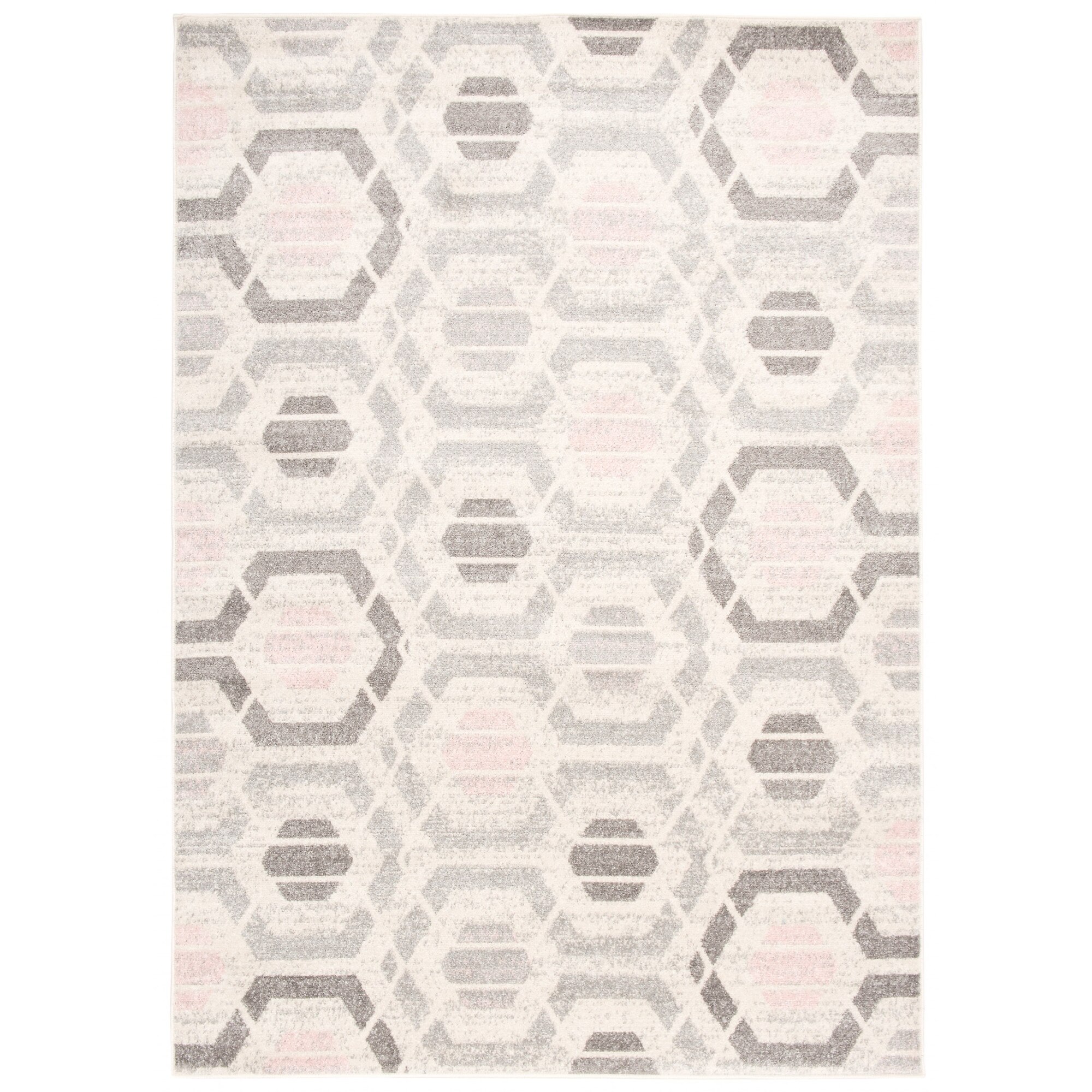 Covor Cosmo Modern Designer Abstract Multicolour Chemex F154B alb 160x220