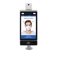 terminal control acces cu recunoastere faciala detectie temperatura detectie purtare masca card rfid sim card apel audiovideo ecran touch 7quot cloud ty-08a imagen 8_0_
0