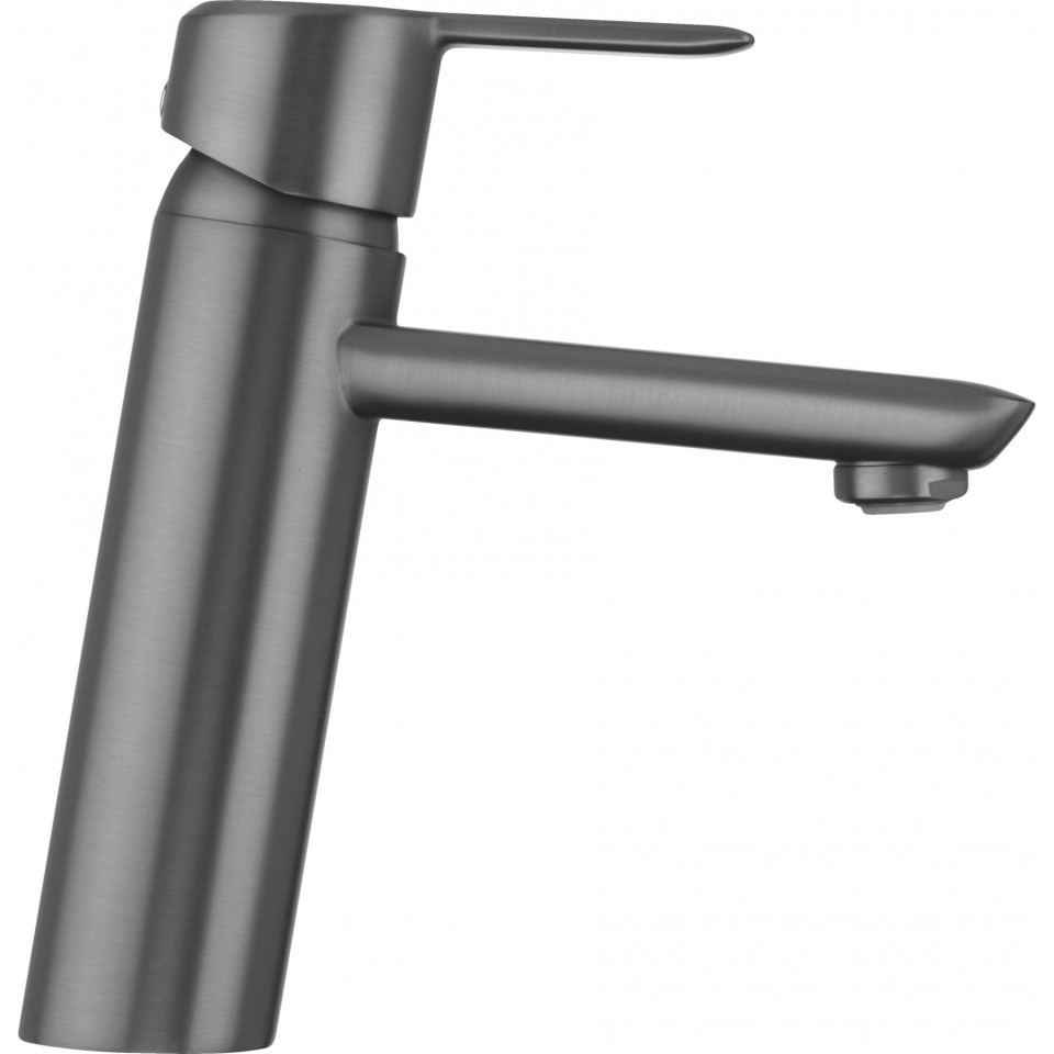 Baterie lavoar baie cu ventil click-clack titanium Deante, Arnika