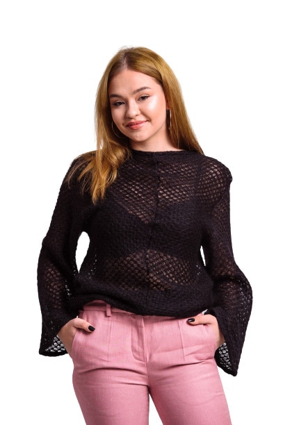 Bluza Steff Boutique, Negru