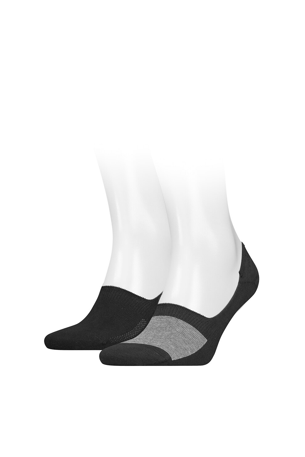 Levi's, Set de sosete foarte scurte - 2 perechi, Negru/Bleumarin, 39-42