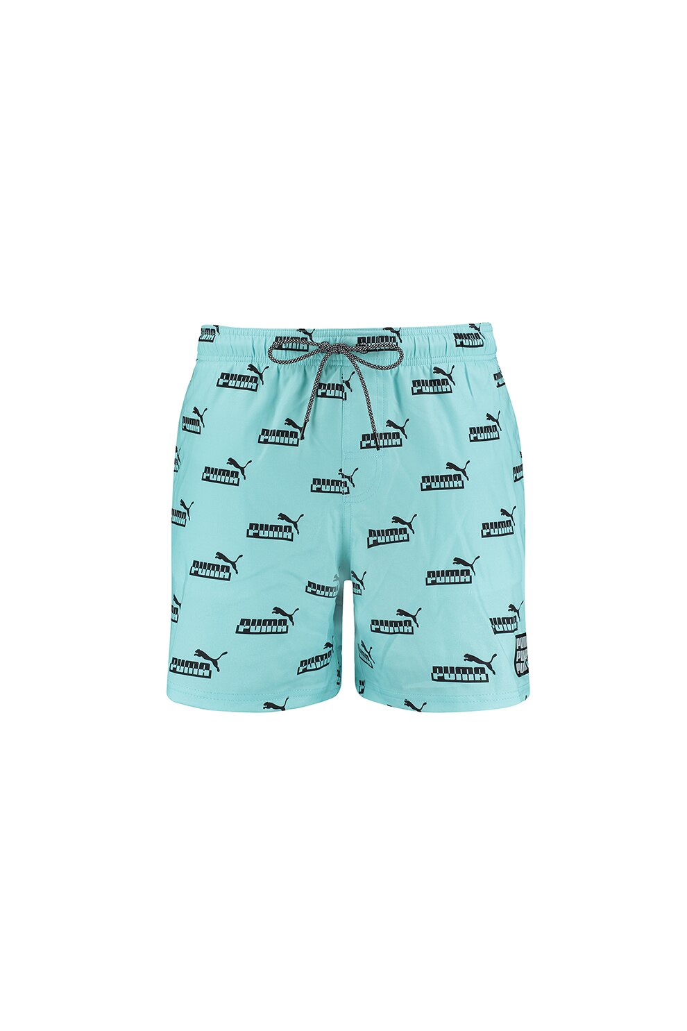 Puma, Pantaloni scurti de baie cu logo, Albastru