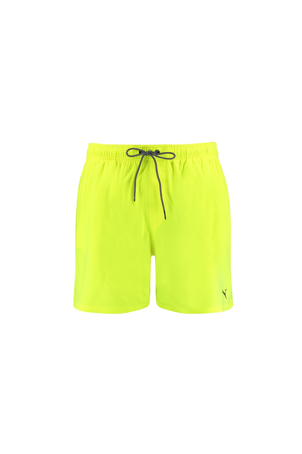 Puma, Pantaloni scurti de baie cu snur in talie, Galben