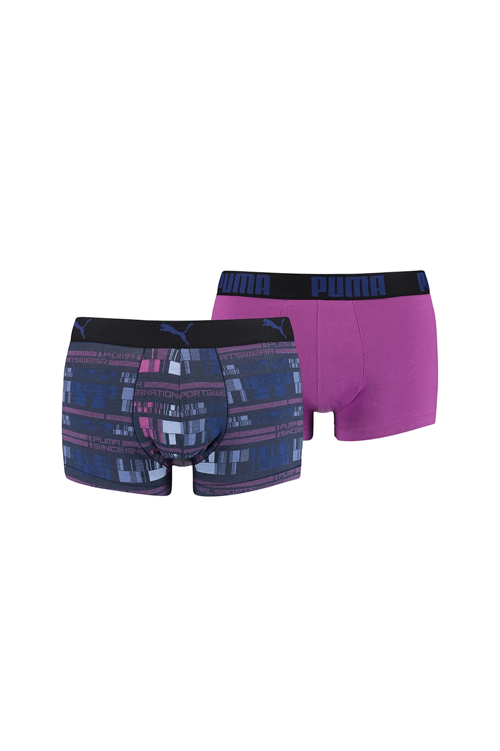 Puma, Set boxeri - 2 perechi, Mov/Bleumarin, S