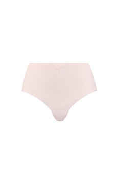 Puma, Chiloti brazilieni hipster cu talie inalta, Roz pal Puma, Chiloti brazilieni hipster cu talie inalta, Roz pal