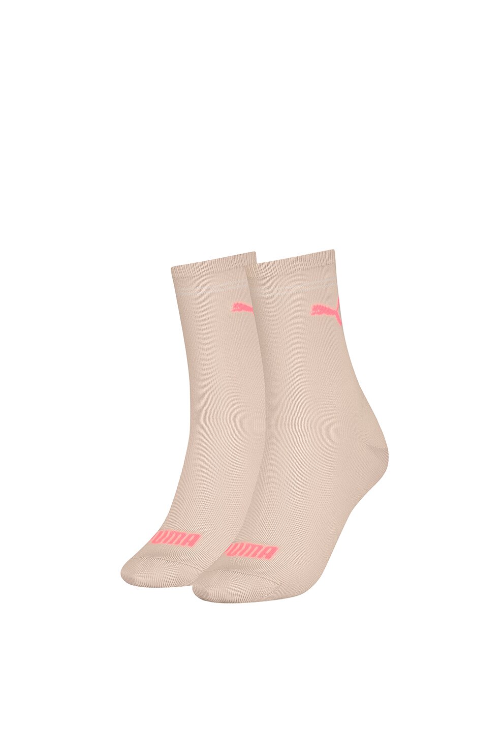 Puma, Set de sosete lungi - 2 perechi, Piersica, 35-38