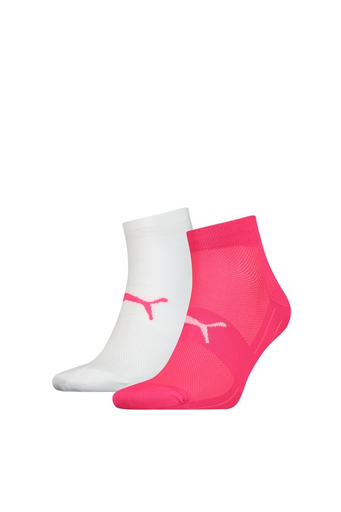 Puma, Set de sosete scurte - 2 perechi, Fucsia/Alb, 43-46