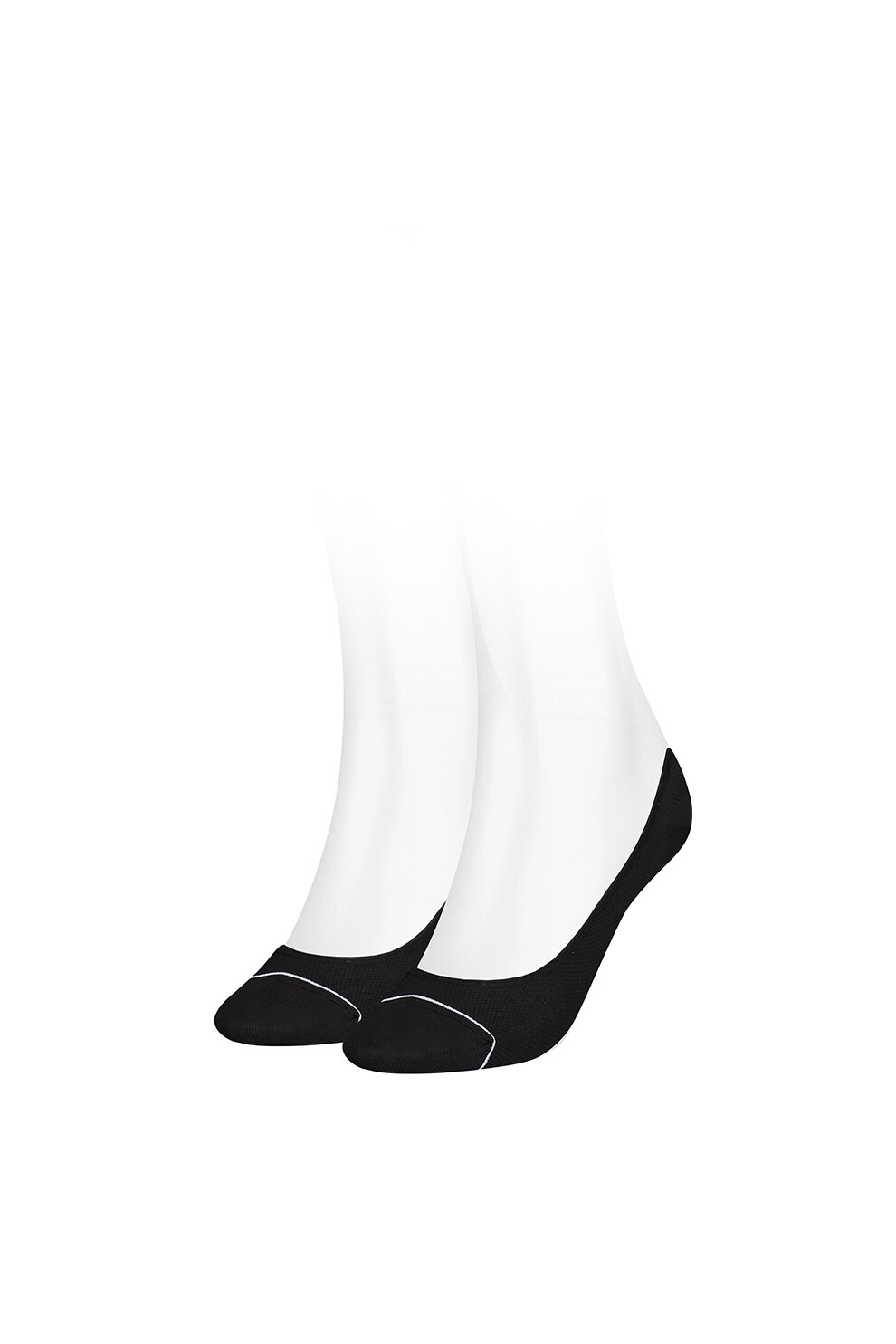 Puma, Set de sosete foarte scurte cu detaliu contrastant - 2 perechi