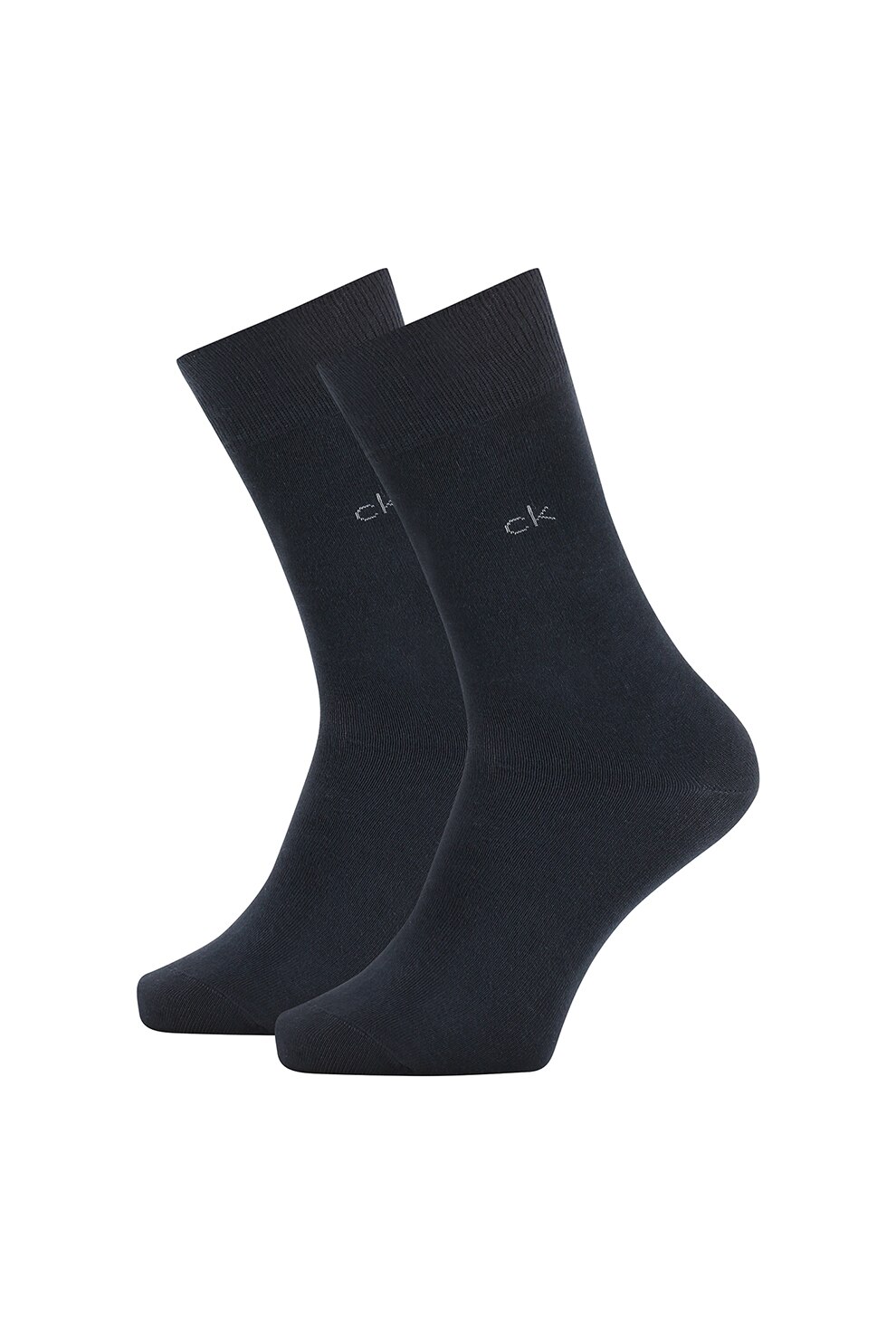 CALVIN KLEIN, Set de sosete scurte - 2 perechi, Bleumarin, 43-46