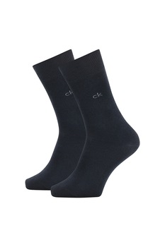 CALVIN KLEIN, Set de sosete scurte - 2 perechi, Bleumarin, 43-46 CALVIN KLEIN, Set de sosete scurte - 2 perechi, Bleumarin, 43-46