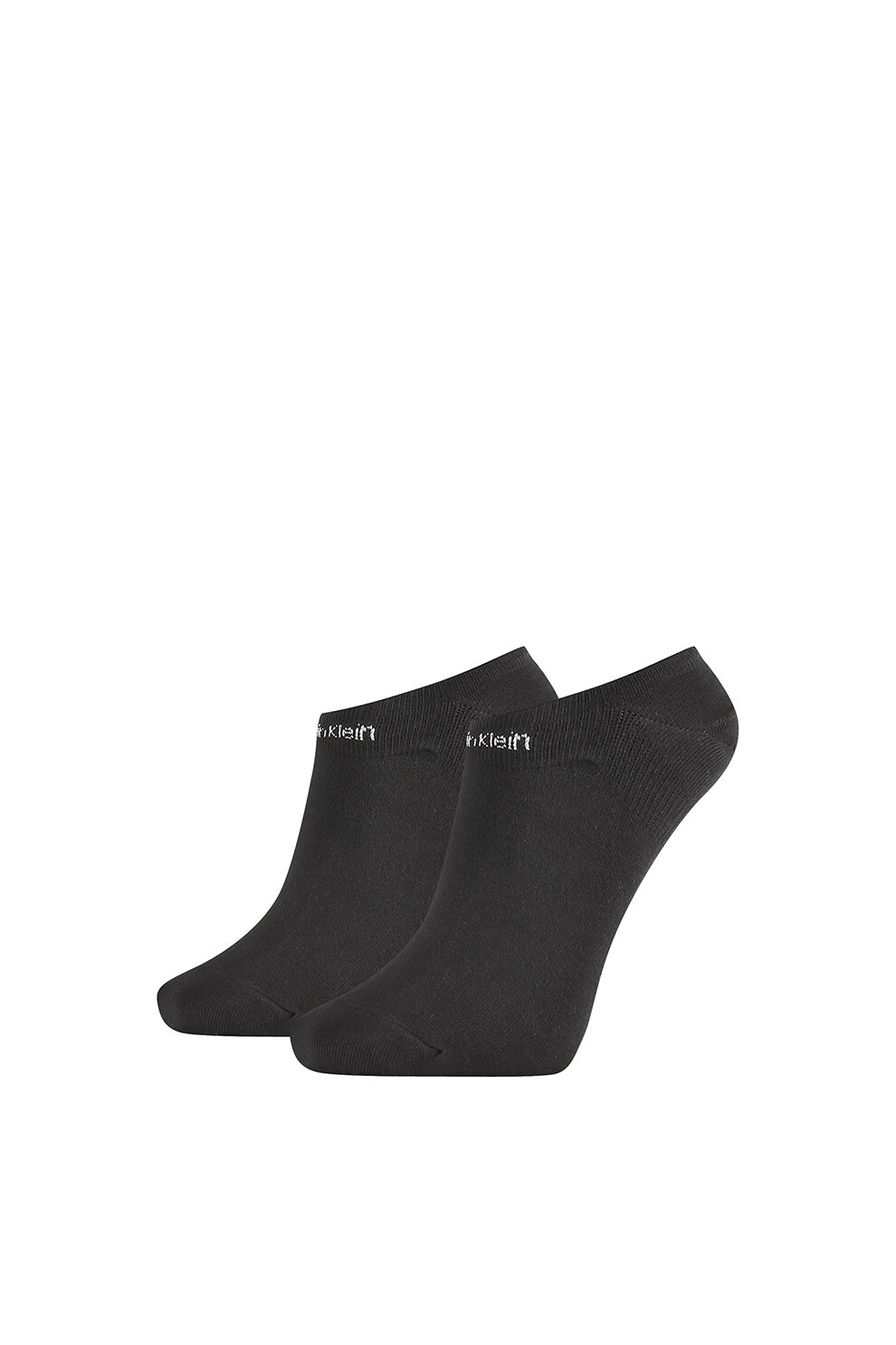 CALVIN KLEIN, Set de sosete scurte - 2 perechi, Negru, One Size