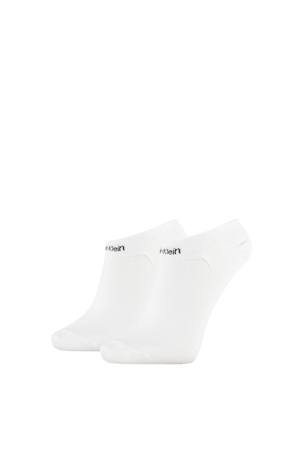 CALVIN KLEIN, Set de sosete scurte - 2 perechi, Alb, One Size
