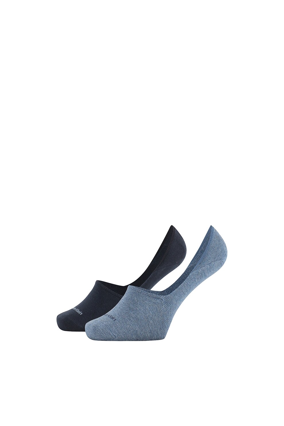 CALVIN KLEIN, Set de sosete foarte scurte - 2 perechi, Bleumarin/Albastru, 39-42