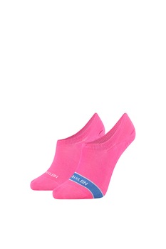 CALVIN KLEIN, Set de sosete scurte - 2 perechi, Roz, One Size CALVIN KLEIN, Set de sosete scurte - 2 perechi, Roz, One Size