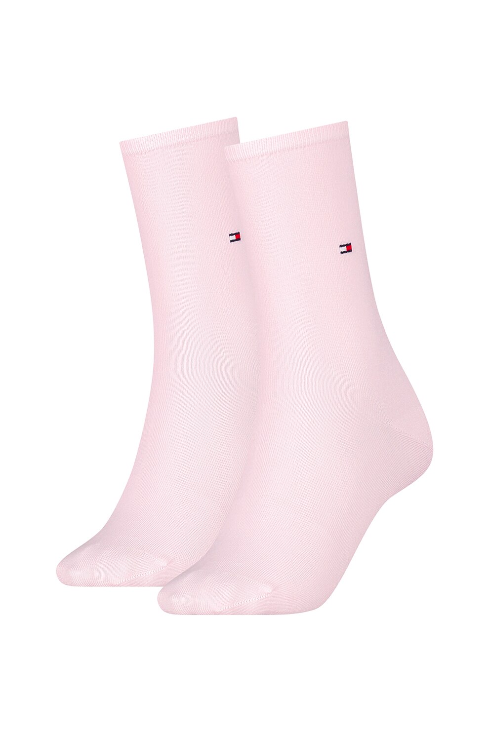 Tommy Hilfiger, Set de sosete lungi - 2 perechi, Roz pastel, 39-42