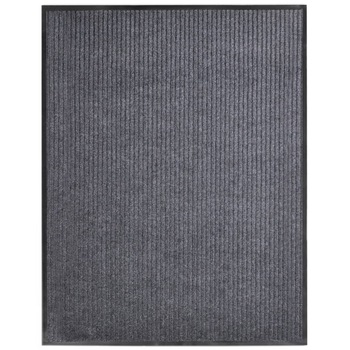 Covoras de usa intrare, vidaXL, Tesatura/PVC, 160 x 220 cm, Gri Covoras de usa intrare, vidaXL, Tesatura/PVC, 160 x 220 cm, Gri