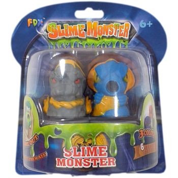 Set 2 Figurine Monstri Slime, Multicolor Set 2 Figurine Monstri Slime, Multicolor
