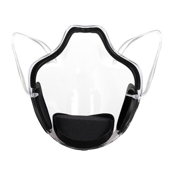 Masca de Protectie Transparenta, Design Modern, Anti-Aburire, Cu Filtre Carbon Masca de Protectie Transparenta, Design Modern, Anti-Aburire, Cu Filtre Carbon