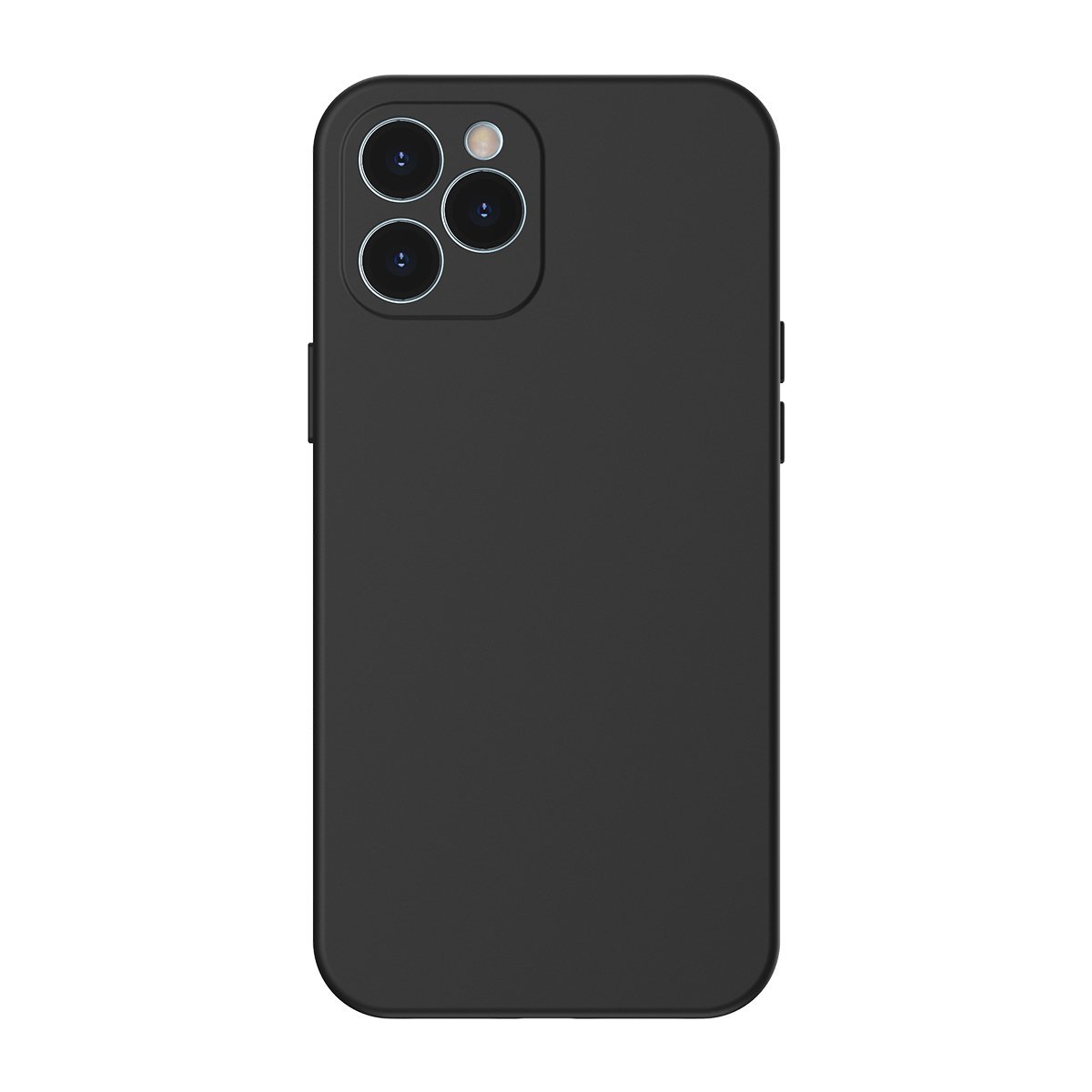 Husa pentru telefon Baseus cu silicagel pentru iPhone 12 Pro Max, Negru