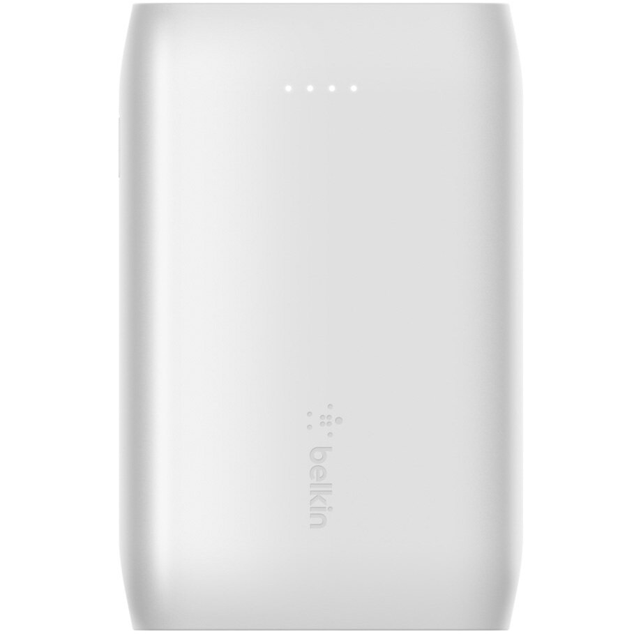 Acumulator extern Belkin, 10000 mAh, USB-C, White