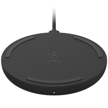 Incarcator wireless Belkin WIA002VFBK, 15W, Black Incarcator wireless Belkin WIA002VFBK, 15W, Black
