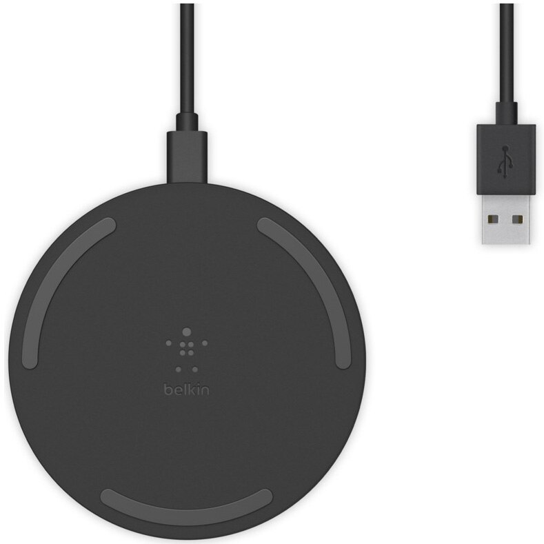 Безжично зарядно устройство Belkin WIA002BTBK, 15W, Black - eMAG.bg