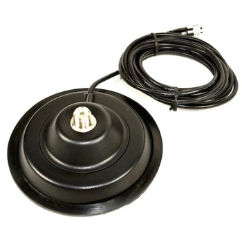Baza magnetica antena auto 145mm, 4m cablu Baza magnetica antena auto 145mm, 4m cablu