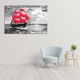 Tablou DualView Startonight Corabie cu Vele, luminos in intuneric, 120 cm x 80 cm