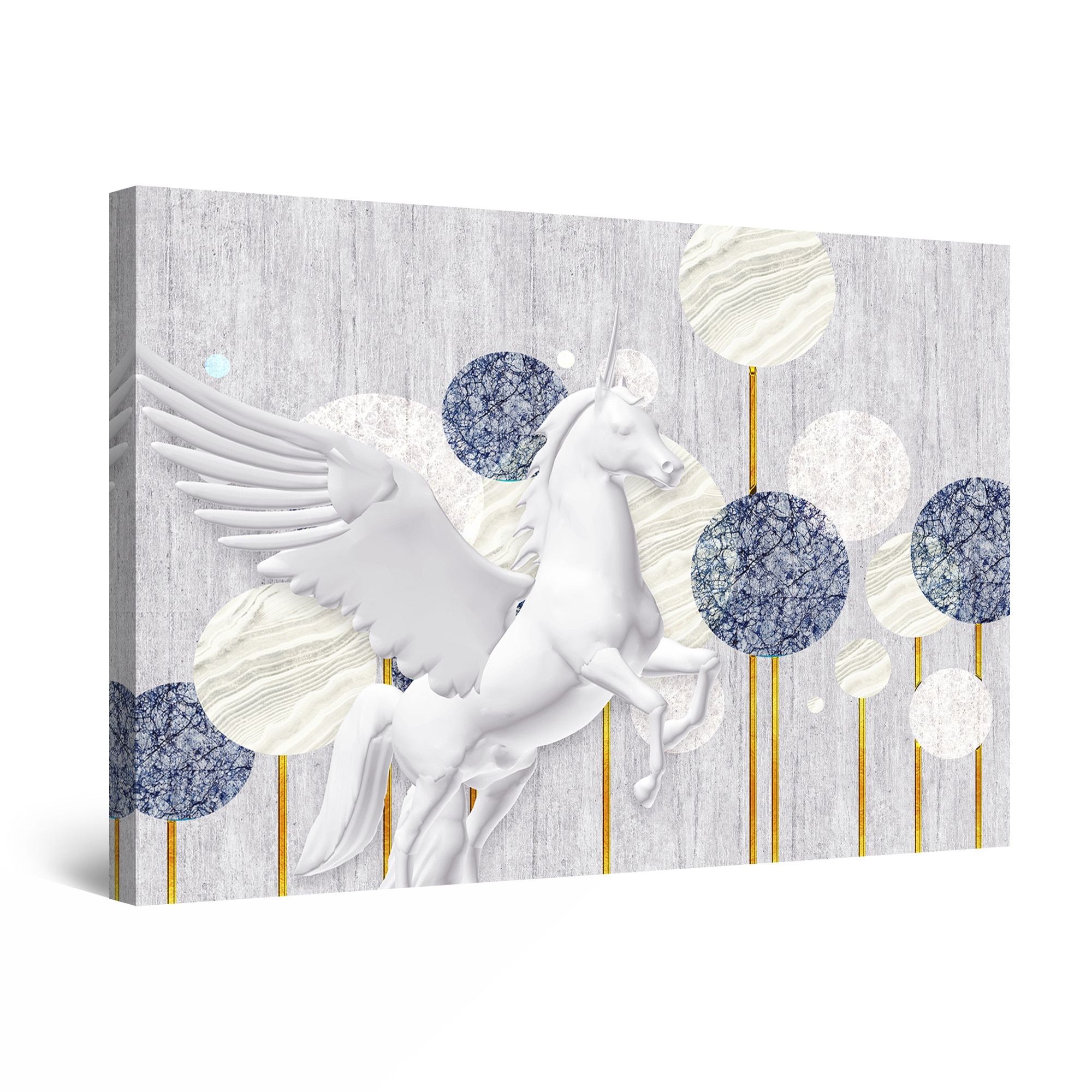 Tablou DualView Startonight Lume de Poveste, luminos in intuneric, 120 cm x 80 cm