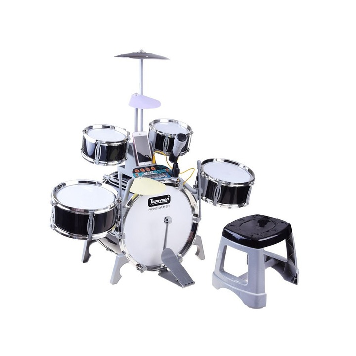 Set tobe pentru copii, Ramiz, Cu scaun, Negru