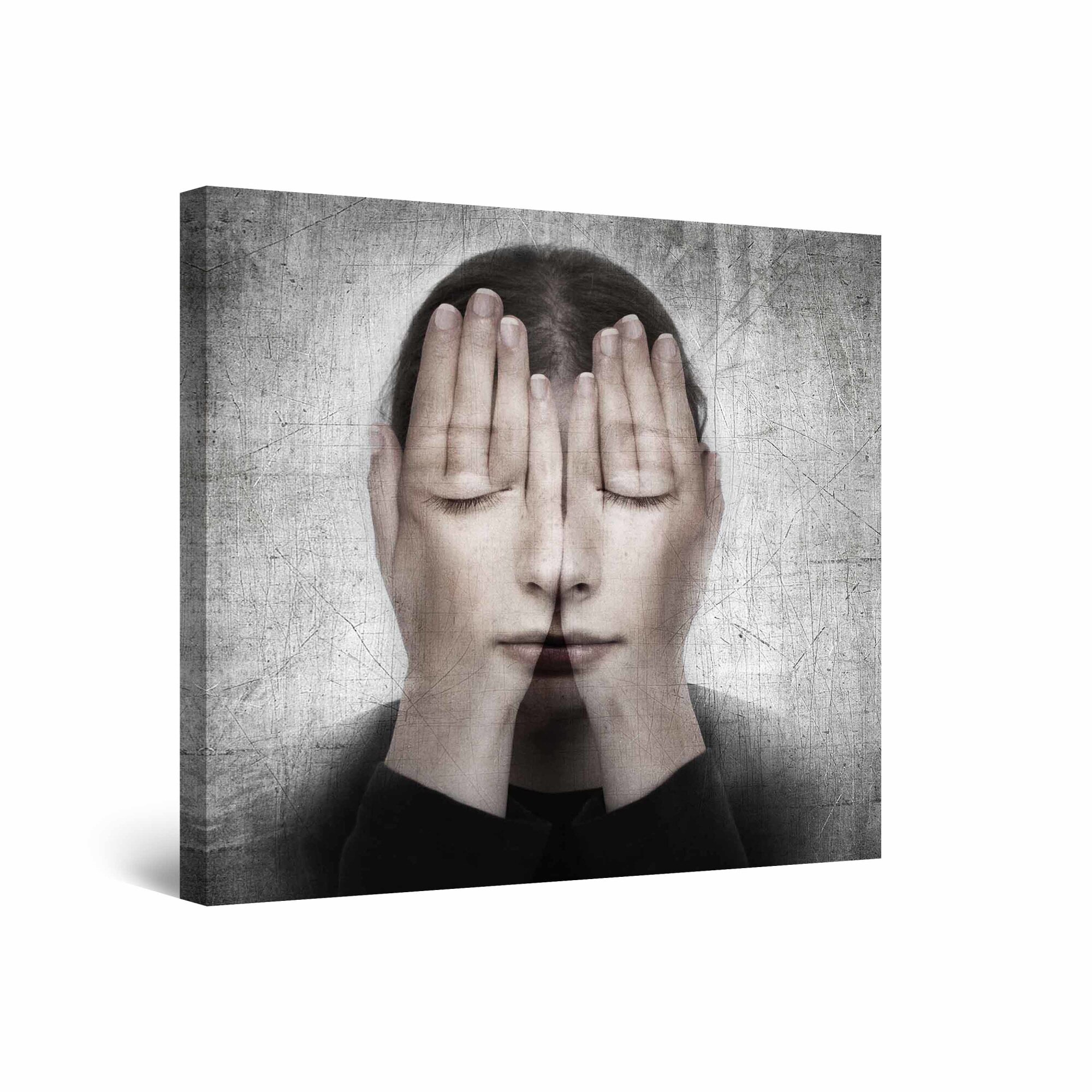 Tablou DualView Startonight Sentimente, luminos in intuneric, 60 cm x 60 cm