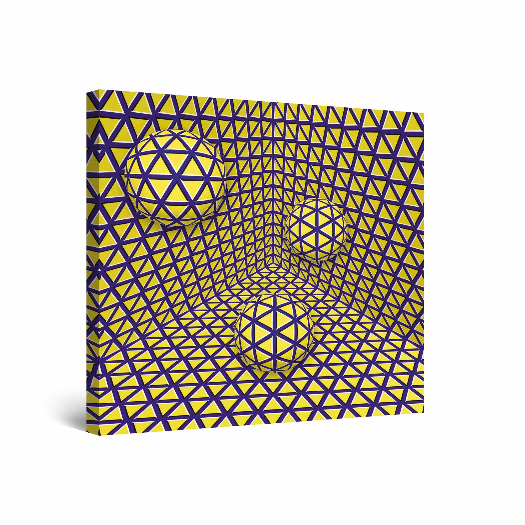 Tablou DualView Startonight Hipnotic, luminos in intuneric, 30 cm x 30 cm