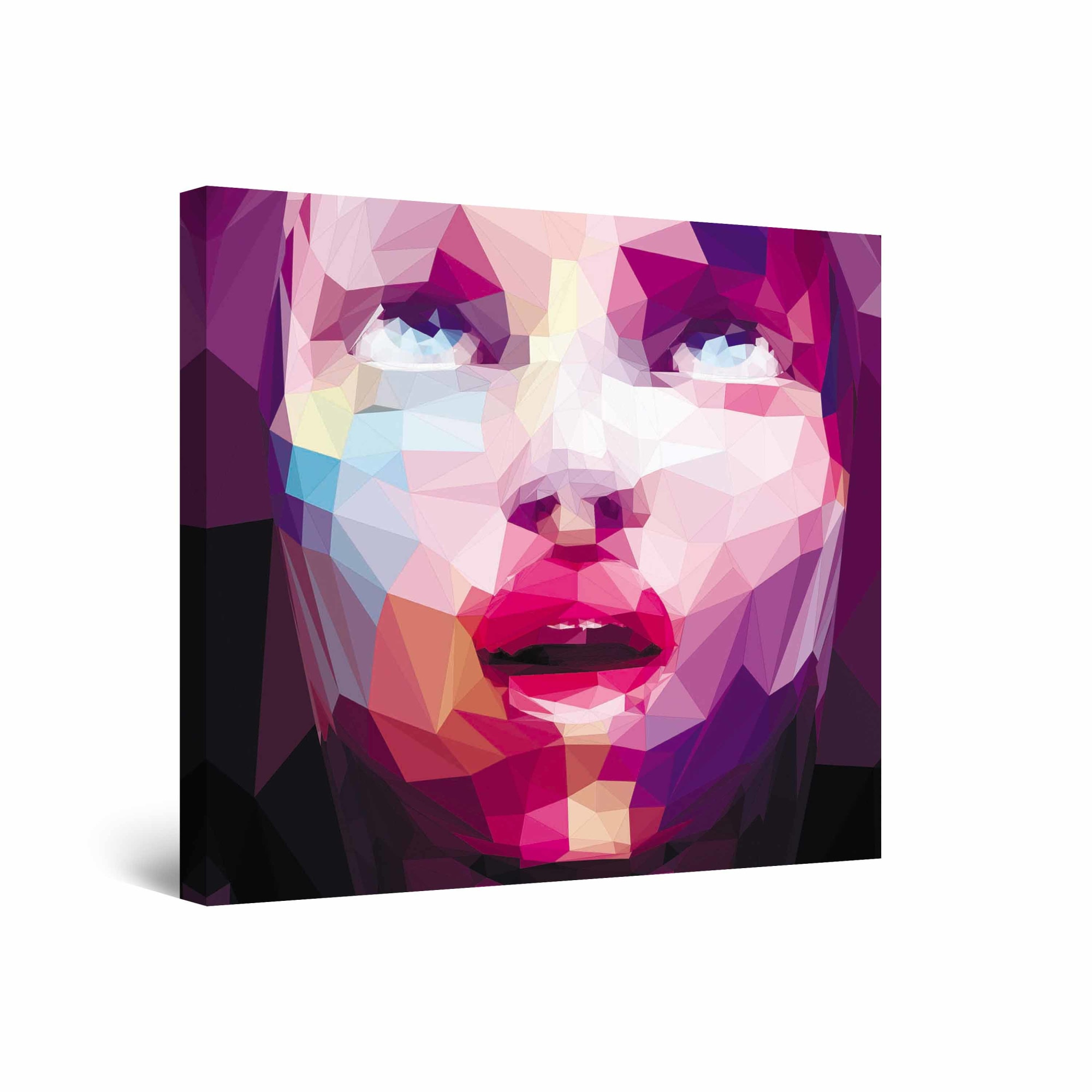 Tablou DualView Startonight Strigat spre Cer, luminos in intuneric, 80 cm x 80 cm