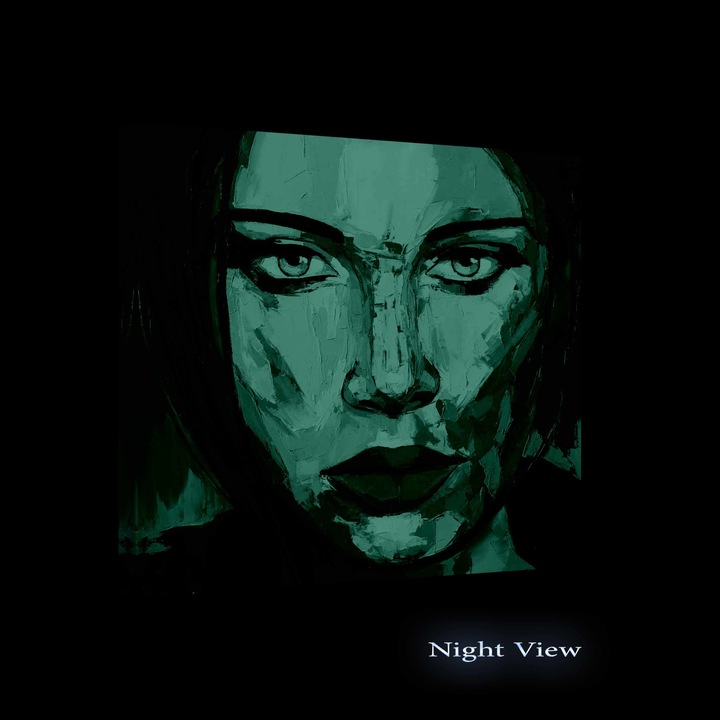 Tablou DualView Startonight Tandrete Feminina, luminos in intuneric, 30 cm x 30 cm