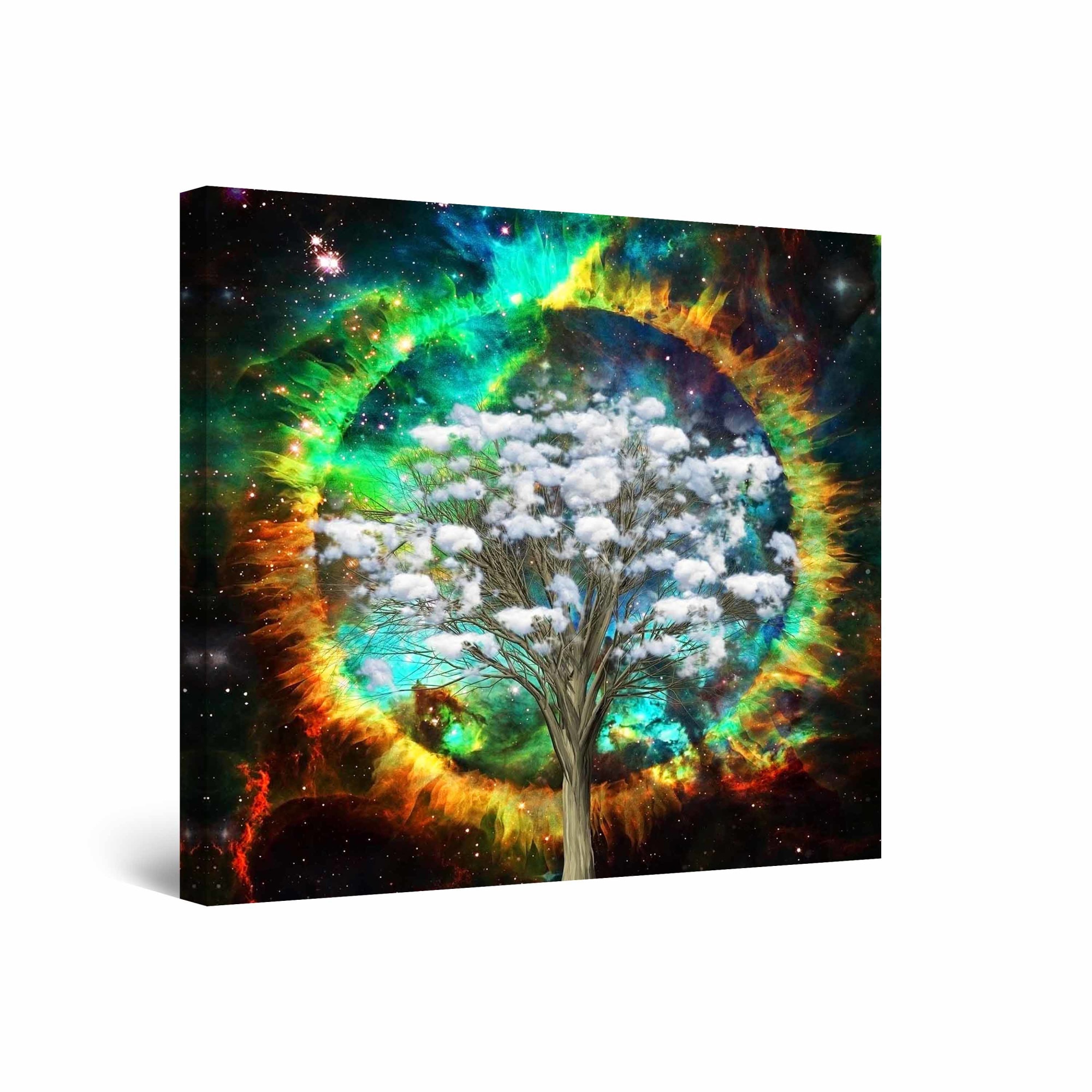 Tablou DualView Startonight Explozie de Culoare, luminos in intuneric, 60 cm x 60 cm