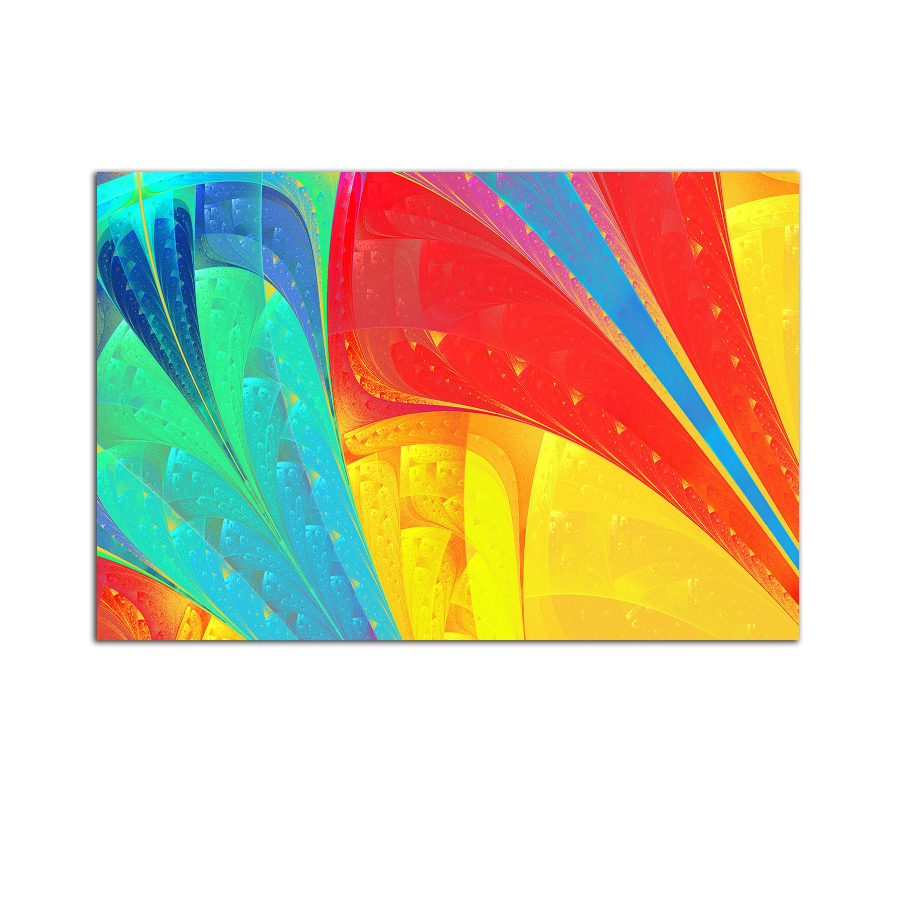 Tablou Startonight pe sticla acrilica Multicolor, luminos in intuneric, 90 cm x 60 cm