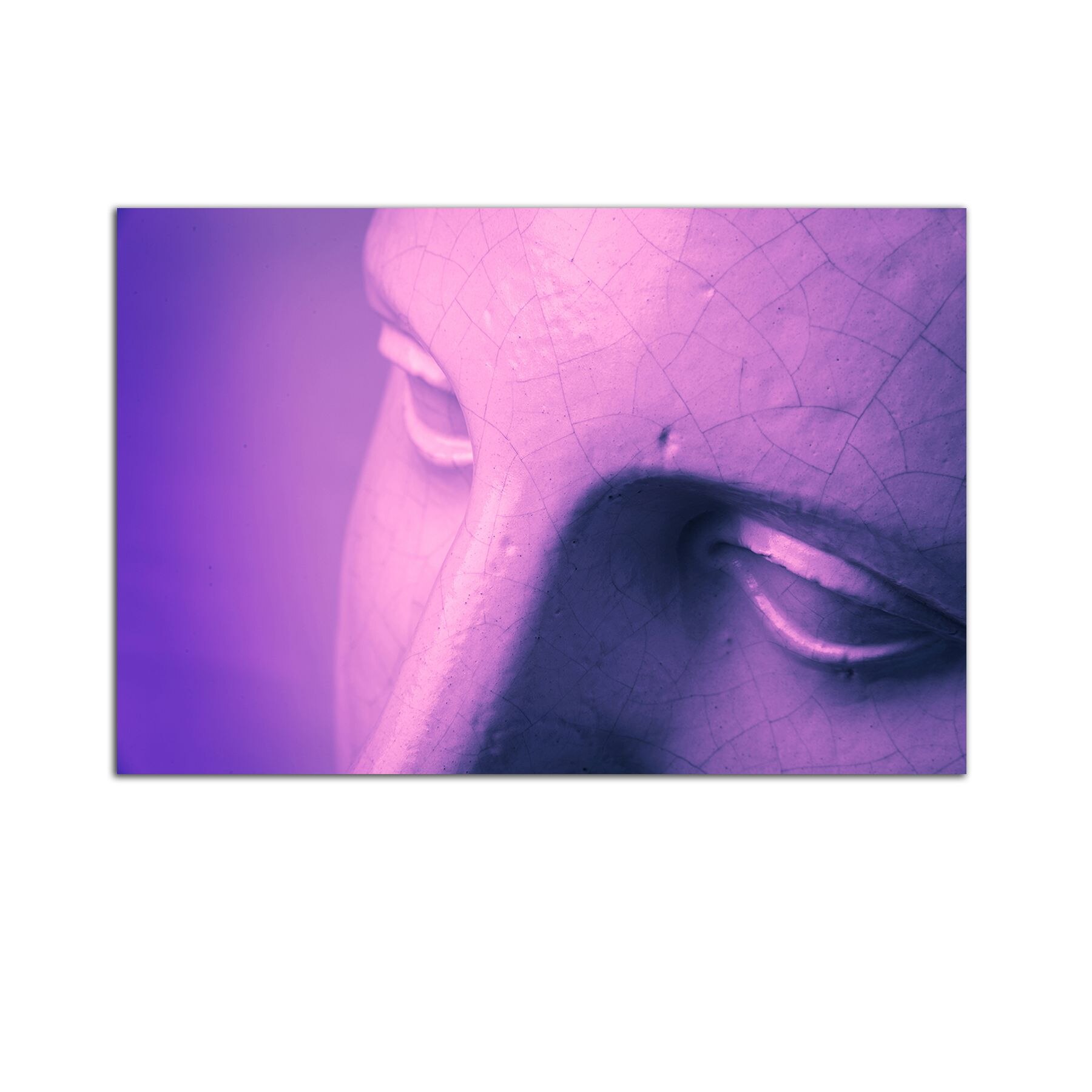 Tablou Startonight pe sticla acrilica Statuie Antica, luminos in intuneric, 60 cm x 40 cm