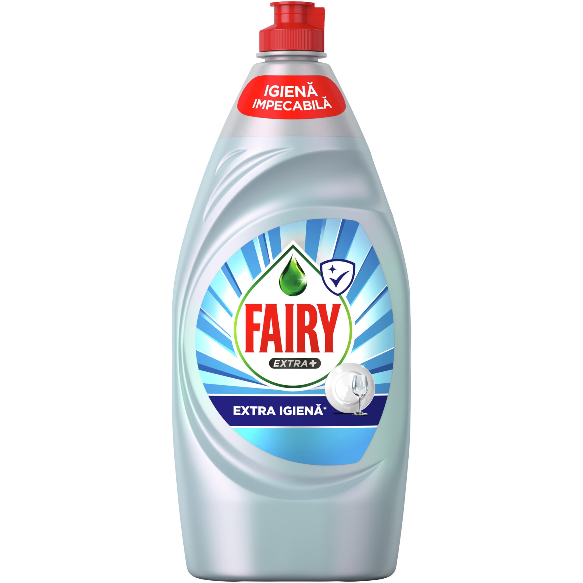 Detergent de vase Fairy Extra+ Hygiene, 900 ml