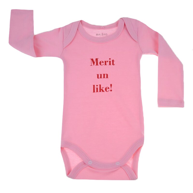 Body maneca lunga, fete, Mini Bimbi , Roz