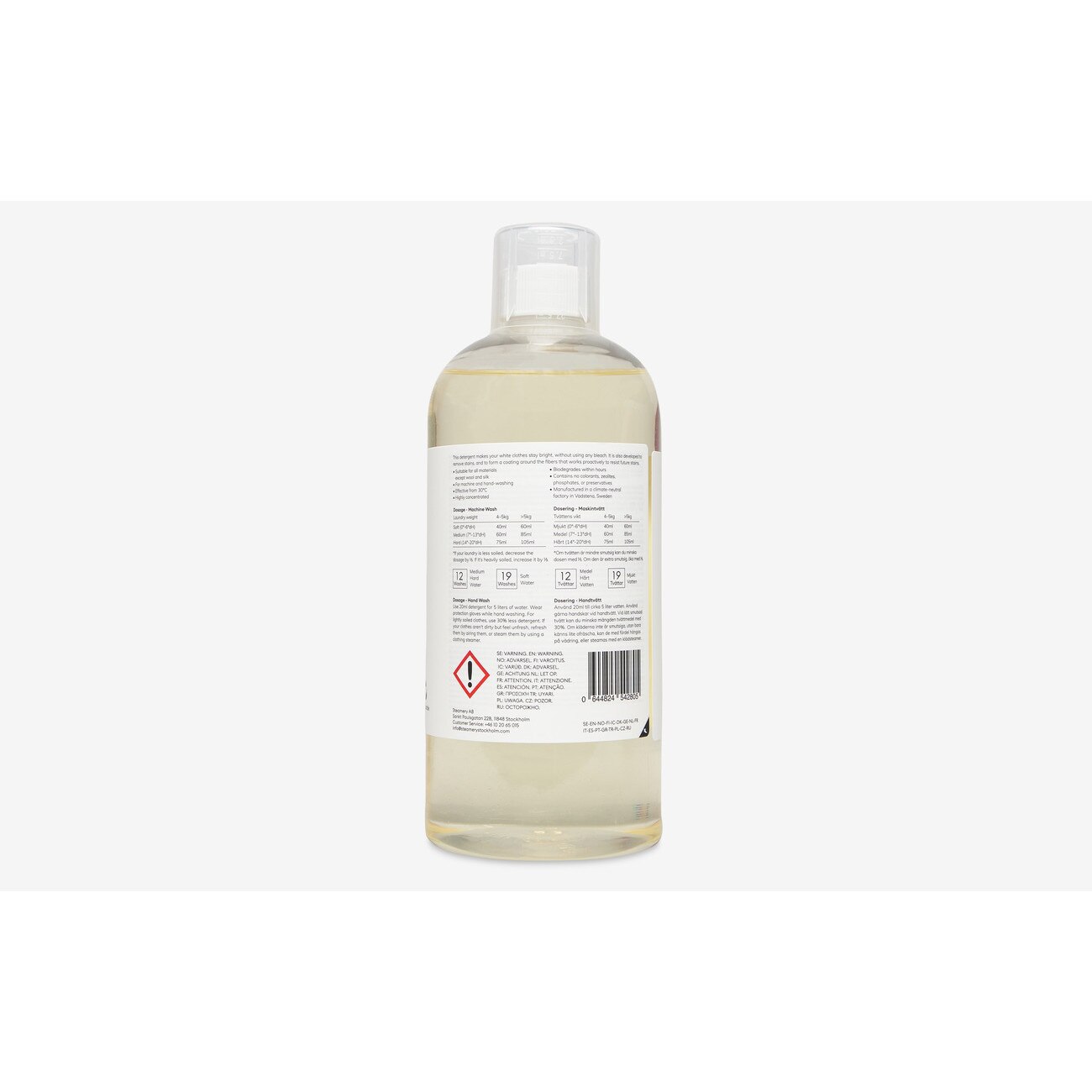 Steamery Stockholm White Laundry Detergent folyékony mosószer, 750ml ... Steamery Stockholm White Laundry Detergent folyékony mosószer, 750ml ...