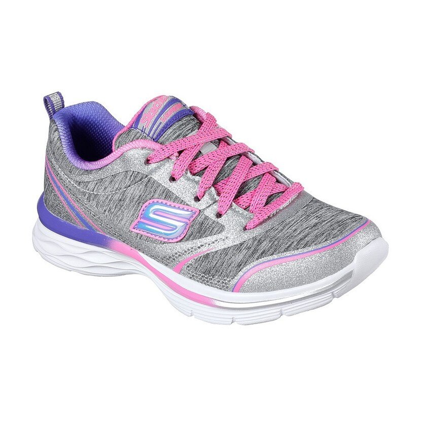 Pantofi sport, Skechers, dream n'dash-pep it up, Gri-Roz, 27.5 EU