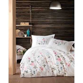 Lenjerie pat dublu bumbac 100% ranforce, 4 piese, Ralex Pucioasa, Palitra V1 Lenjerie pat dublu bumbac 100% ranforce, 4 piese, Ralex Pucioasa, Palitra V1