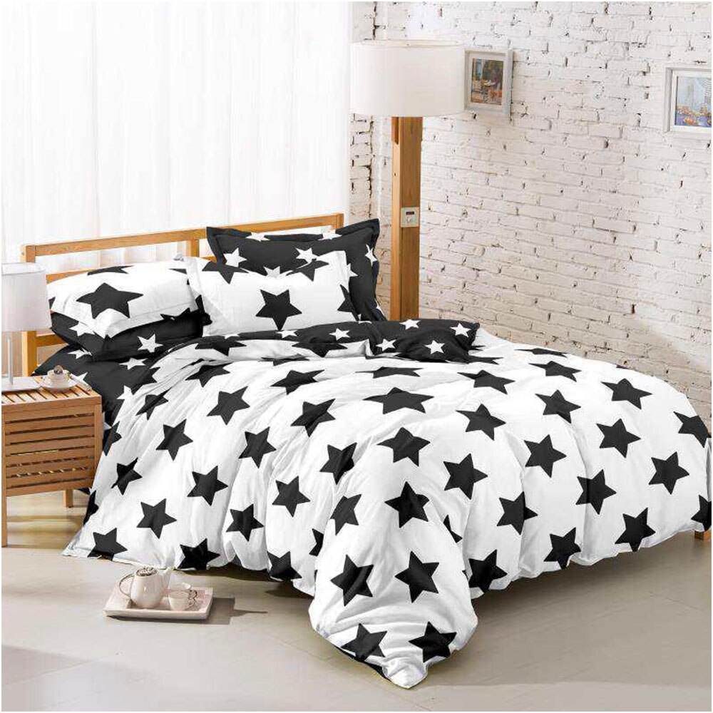 Lenjerie de Pat din Finet Satinat, Sonia Home, 6 Piese, Pat 2 persoane, E40-17