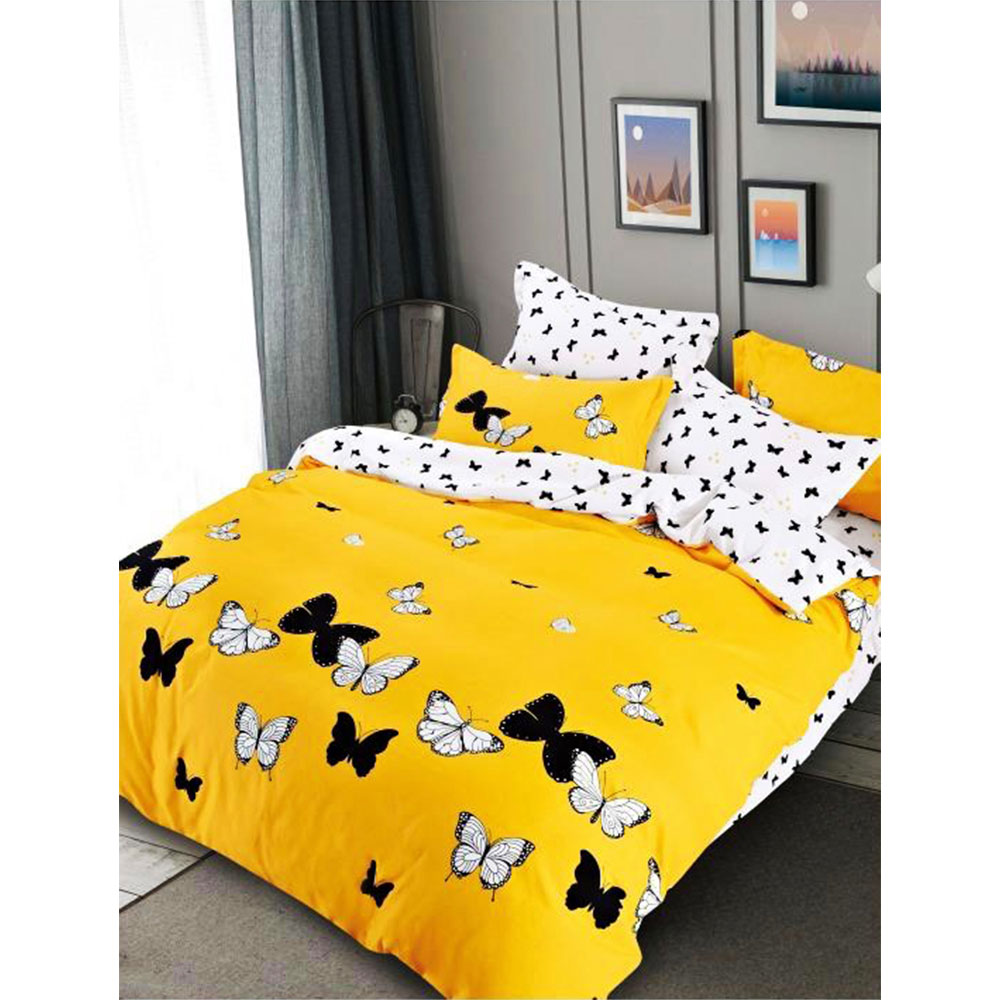 Lenjerie de Pat din Finet Satinat, Sonia Home, 6 Piese, Pat 2 persoane, E40-26