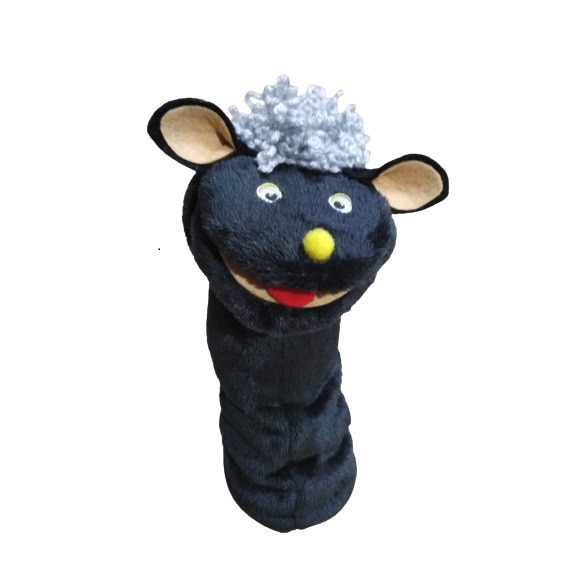 Papusa de mana oita, plus, negru 30 cm