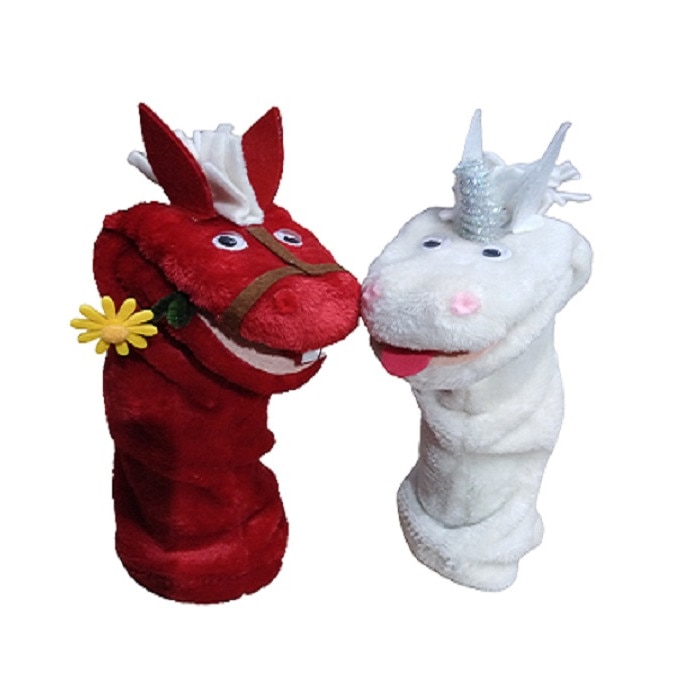 Set papusa de mana caluti, plus, rosu si alb 30 cm