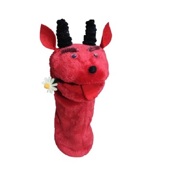 Papusa de mana dracusor, plus, rosu 30 cm Papusa de mana dracusor, plus, rosu 30 cm