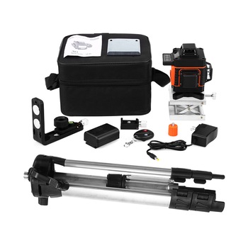 Set nivela laser 4D AUDEW, 16 linii, IP54, Lumina verde, Afisaj LED, Autonivelare 360°, Platforma de ridicare, Mini-telecomanda, Suport pentru perete, Baterie 6000mAh, Multicolor Set nivela laser 4D AUDEW, 16 linii, IP54, Lumina verde, Afisaj LED, Autonivelare 360°, Platforma de ridicare, Mini-telecomanda, Suport pentru perete, Baterie 6000mAh, Multicolor