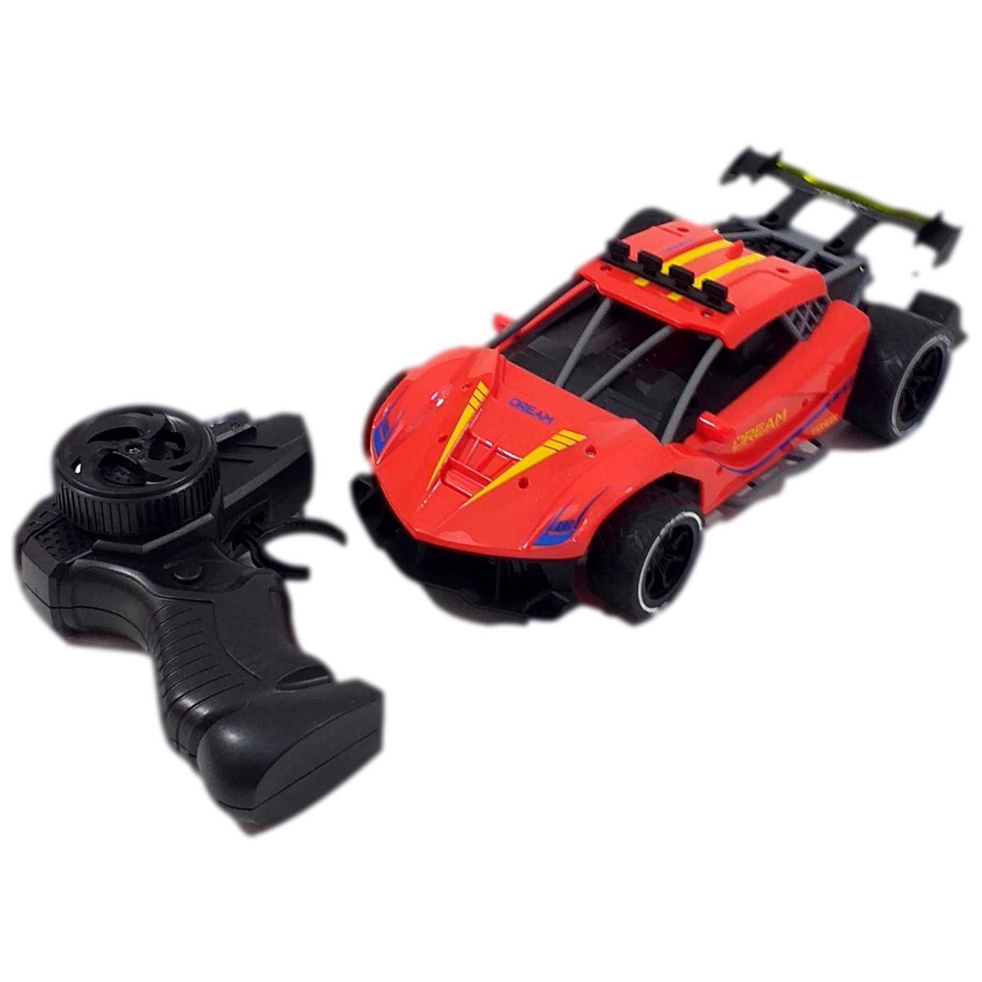 Masina Ferrari, Comanda prin controler de mana, Acumulator Reincaracbil, cu Telecomanda RC 1:16, 2.4Ghz, Rosu